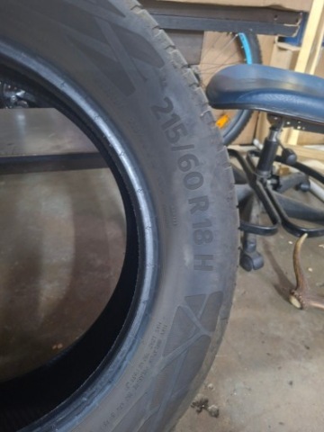 4X ШИНЫ CONTINENTAL ECOCONTACT 6 215/60 R18 98H – DOT 2025 