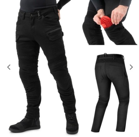 ДЖИНСИ МОТОЦИКЛЕТНІ SHIMA GIRO 3.0 MEN R 34/34 ЧОРНІ NOWE! 