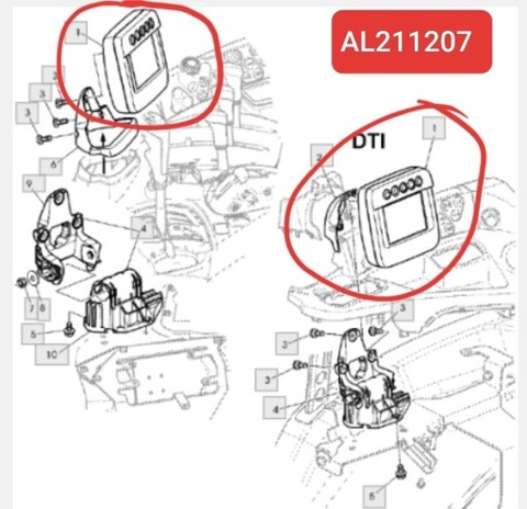 AL211207 МОНІТОР COMMANDCENTER JOHN DEERE