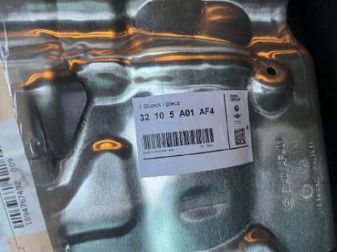 ЗАХИСТ ТЕПЛОВА BMW 1,2,X1,X2, МІНІ 32105A01AF4 32106853125 