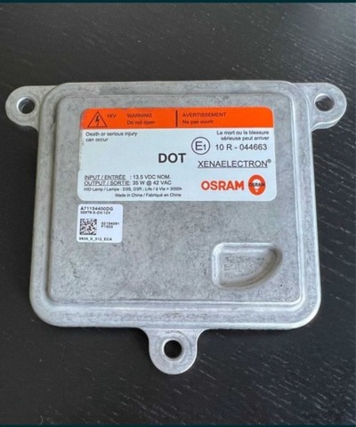 ПРЕОБРАЗОВАТЕЛЬ КСЕНОН OSRAM 10R-044663 100% SPRAWNA