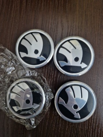 4X КОВПАЧОК ТИТАНОВІ ДИСКИ SKODA 5E0601151FOD 56MM 