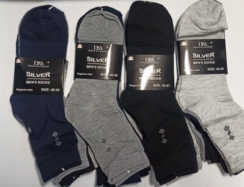 SKARPETKI MĘSKIE ! 5 PAR ! ELEGANCKIE 