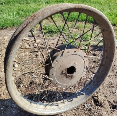 КОЛЕСО ПЕРЕДНЯ WSK 125 175 БАК LELEK GIL DUDEK KOBUZ B1 
