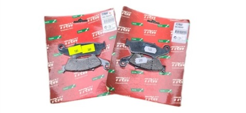 КОЛОДКИ ГАЛЬМІВНЕ ПЕРІД TRW MCB669 HONDA XL 650 V TRANSALP 
