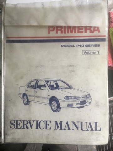 MANUAL NAPRAWY NISSAN PRIMERA P10  