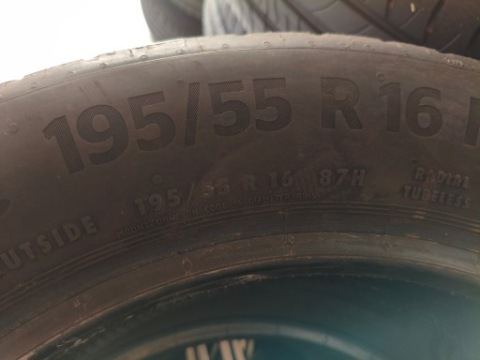 ШИНЫ ЛЕТНИЕ CONTINENTAL 195/55 R16 87H DOT 0321 КОМПЛЕКТ 4 ШТУКИ 