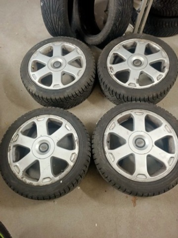 ДИСКИ AVUS 17 5X112 Z ШИНАМИ ЗИМОВИМИ 7MM 