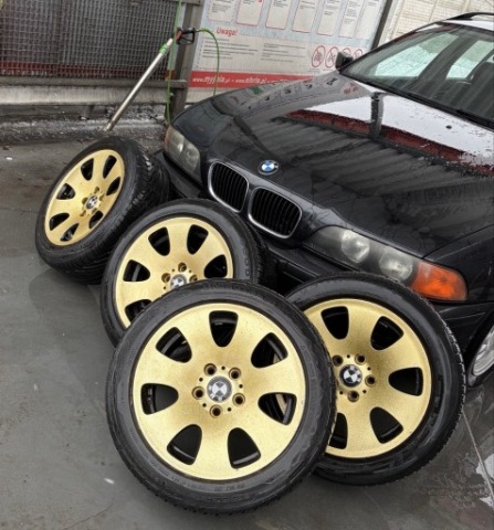 ЗОЛОТА PERLA 17” STYLING 165 - ДИСКИ 5X120 - BMW OE E39 E46 E90 