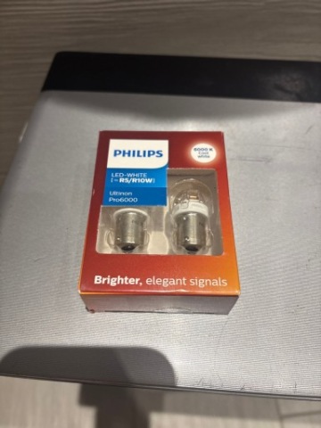 PHILIPS ЛАМПОЧКА LED (СВІТЛОДІОД) (СВІТЛОДІОД) LED (СВІТЛОДІОД) (СВІТЛОДІОД) ULTINON PRO6000 (2 SZT.) 6000K 12/24V 1W 