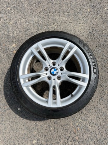 КОЛЕСА ДИСКИ 5X120 R18 BMW F30 STYLING 400M ШИНЫ ЛЕТНИЕ 225/45R18 255/40R18 