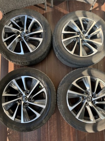 ТИТАНОВІ ДИСКИ Z ДАТЧИКАМИ TPMS TOYOTA LEXUS CT200H 16'' ET45 5X100 6.0