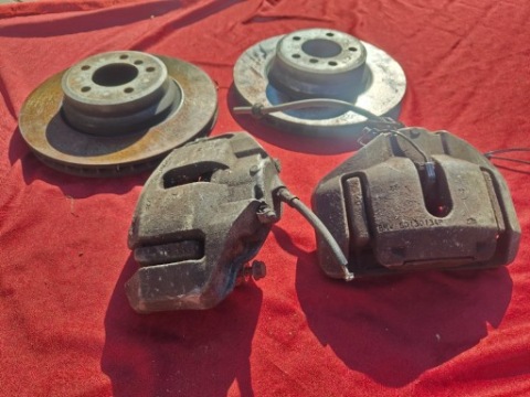 КОМПЛЕКТ ZACISKOW, КОЛОДОК I ТОРМОЗА BMW E65 745I 4.4 