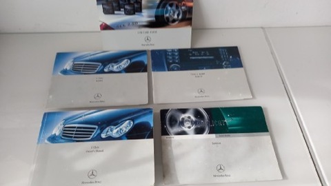 MERCEDES C CLASE W203INSTRUKCJA EN ANGIELSKIM  