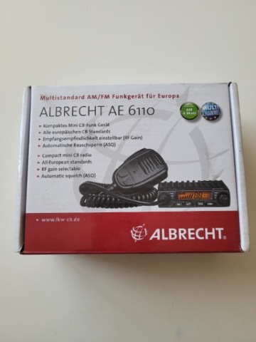 НОВЕ CB РАДІО ALBRECHT AE 6110 