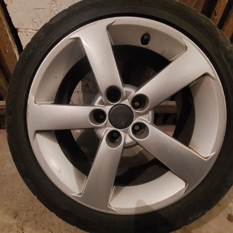 LLANTAS DE ALUMINIO 5X110 SAAB, NEUMÁTICOS DE VERANO USADO  