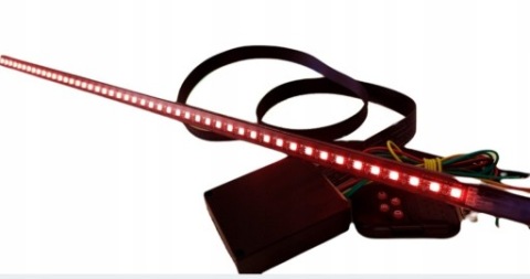 ФАРА KNIGHT RIDER LED (СВІТЛОДІОД) RGB СТРОБОСКОП 48LED (СВІТЛОДІОД) 55CM 