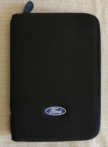 ОРИГІНАЛ ЧОХОЛ FORD + ІНСТРУКЦІЯ ОБСЛУГОВУВАННЯ DE FORD FOCUS MK1 2004 КОМПЛЕКТ 