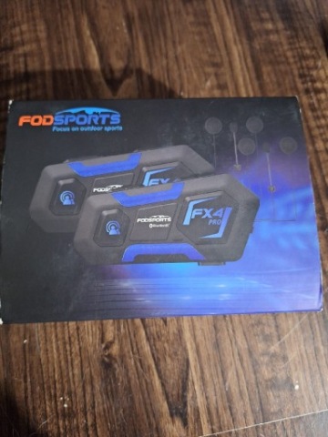 FODSPORTS FX4 PRO ІНТЕРКОМ МОТОЦИКЛЕТНИЙ DO ЧАТ 