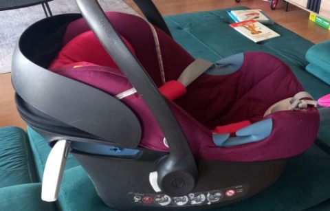 КРІСЛО CYBEX SOLUTION X-FIX PURPLE RAIN 15-36 KG 