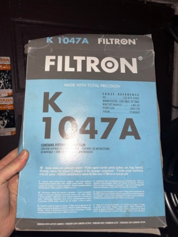 ФІЛЬТР ПОВІТРЯ K1047A VW GOLF 4 