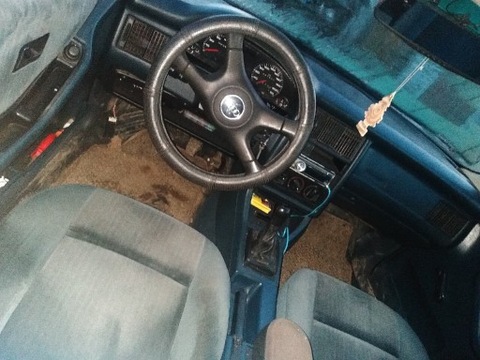 GRANATOWE INTERIOR AUDI 80 B3  