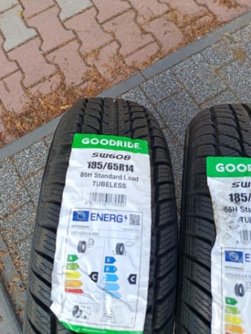 2X ШИНИ ЗИМОВІ GOODRIDE SW608 185/65 R14 86 H НОВЕ 