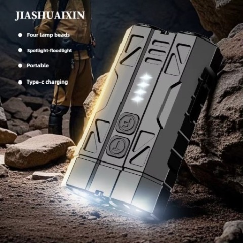 ПОТУЖНА ЛІХТАРИК EDC 2000LM ПРОТИВОТУМАННА СВІТЛОДІОДНІ AKUMULATOROWA USB-C 