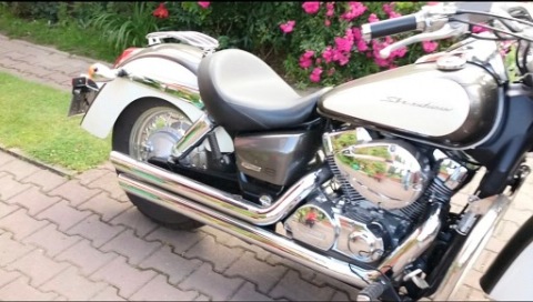 БАГАЖНИК ХРОМ SOLO RACK – HONDA SHADOW VT 750 (СОСТОЯНИЕ IDEALNY) DO NEGOCJACJI 