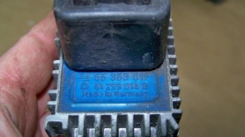 БЛОК КЕРУВАННЯ РЕЛЕ СВІЧОК ZAROWYCH, OPEL GM 55 353 011 51 299 014 B 