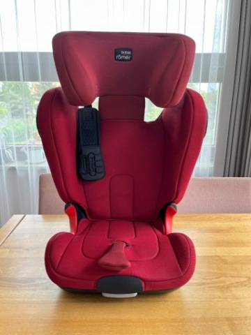 КРІСЛО BRITAX ROMER KIDFIX II XP SICT (15-36 KG) ISOFIX CZERWONY, ІДЕАЛЬНЕ 