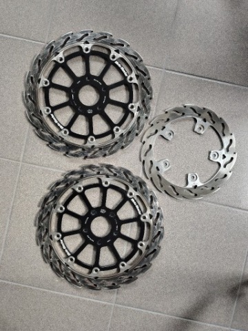 КОМПЛЕКТ ТОРМОЗНИЙ ДИСК MOTO MASTER FLAME DO KTM DUKE 790/890 320MM 