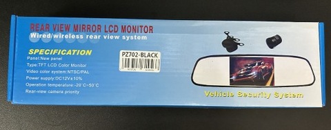 MONITOR COLOR 4,3'' EN ESPEJO PARA CÁMARA RETROVISOR  