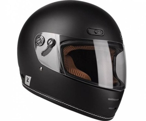 CASCO LAZER OROSHI RETRO VINTAGE NEGRO BLACK XL  