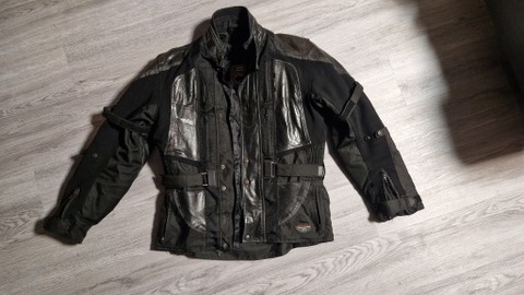 JACKET MOTORCYCLE BUFFALO - TEKSTYLNO-SKORZANA  