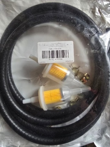 КОМПЛЕКТ - ПРОВІД ПАЛИВА 6MM + ФІЛЬТРИ + ХОМУТИ 