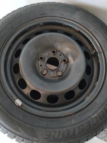 КОЛЕСА ЗИМОВІ 16″ VW/SKODA/SEAT 5X112 BRIDGESTONE 205/60R16 – BIEZNIK ~6.3MM 
