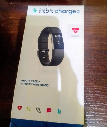 Opaska Fitbit charge 2 + pasek + ładowarka stan b dobru