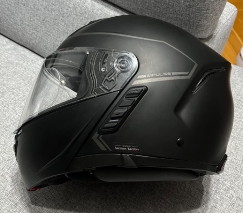 ШОЛОМ КОЛОДКОЮ SENA МОТОЦИКЛЕТНИЙ IMPULSE ІНТЕРКОМ MESH XL HARMAN KARDON 