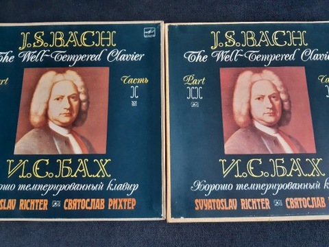 Bach Well-Tempered Clavier   Richter 2BOX 6LP 