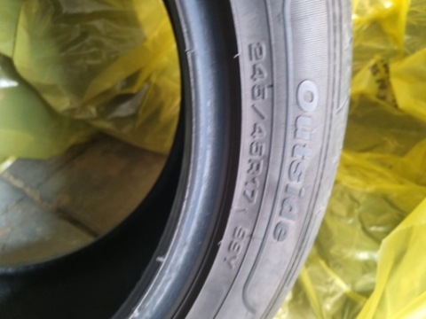ПРОДАМ 4 SZT. UZYWANYCH LETNICH ШИН МАРКИ FULDA 245/45 R17 99Y 