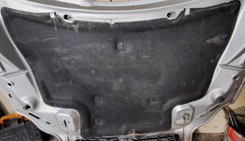 ШУМОІЗОЛЯЦІЯ КАПОТУ + КЛІПСИ VOLVO XC90 2010R 
