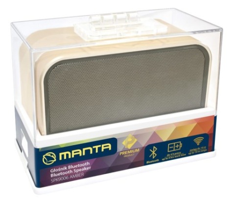 Głośnik bezprzewodowy MANTA SPK9005 Amber