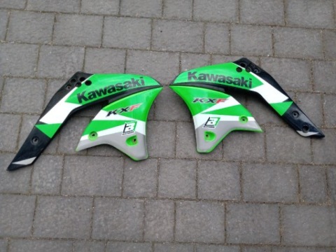 ПЛАСТИКИ KAWASAKI KXF 250 2008 ВІТРОВИКИ КАРТИ NA РАДІАТОРИ 2004-2012 