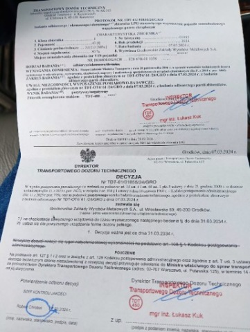 ROCZNA БАЛОН LPG 43L W МАХОВИК ЗАПАСНОЕ 