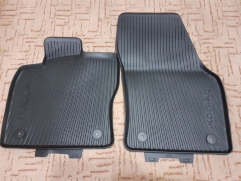 MATS RUBBER SKODA KODIAQ FRONT ORIGINAL  