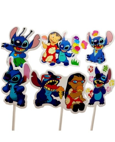 Topper STITCH 12szt. na MUFFINEK/ na tort