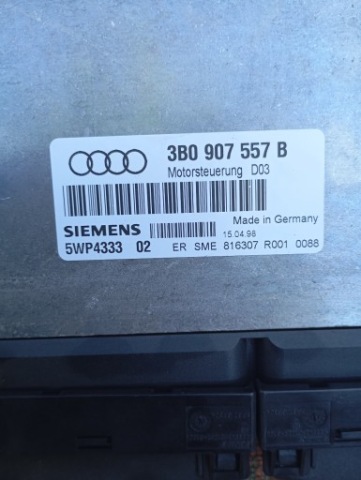 3B0907557B БЛОК УПРАВЛЕНИЕ AUDI VW SKODA 