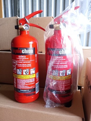 EXTINGUIDOR DE POLVO 2KG ABC ESTADO NUEVO 24R  