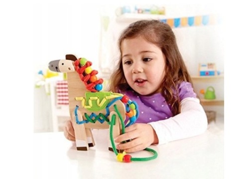 Drewniana przeplatanka sznurowanka 3lata+